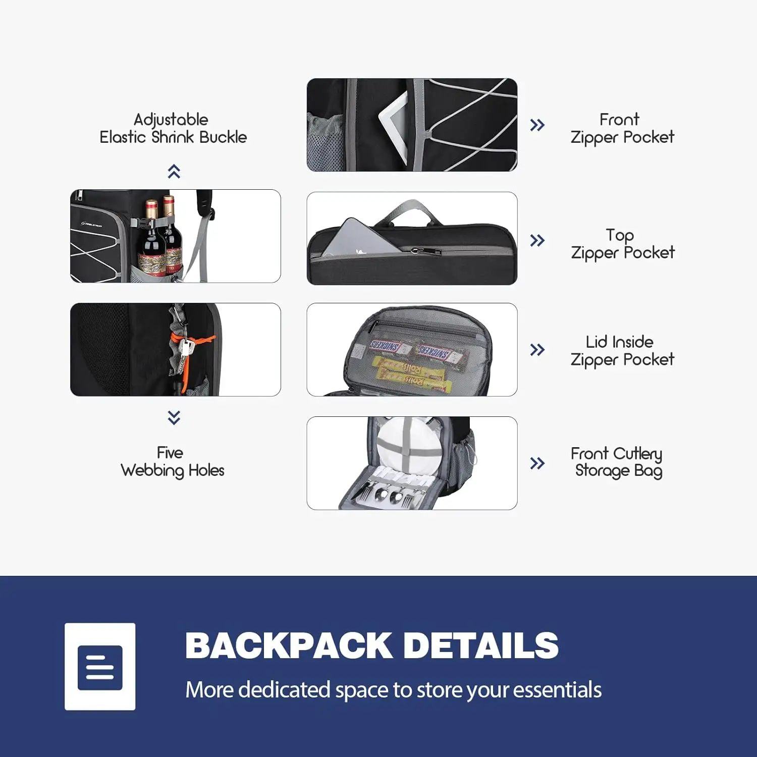 Maelstrom Cooler Backpack,35 Can Backpack Cooler Leakproof - 71fzhoqtmwl._ac_sl1500_